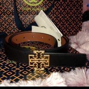 🔥Tory Burch Logo Belt 1.5" NEW 🔥🔥